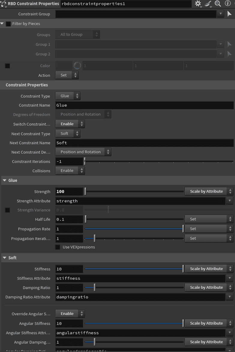 Post-processing and output setup